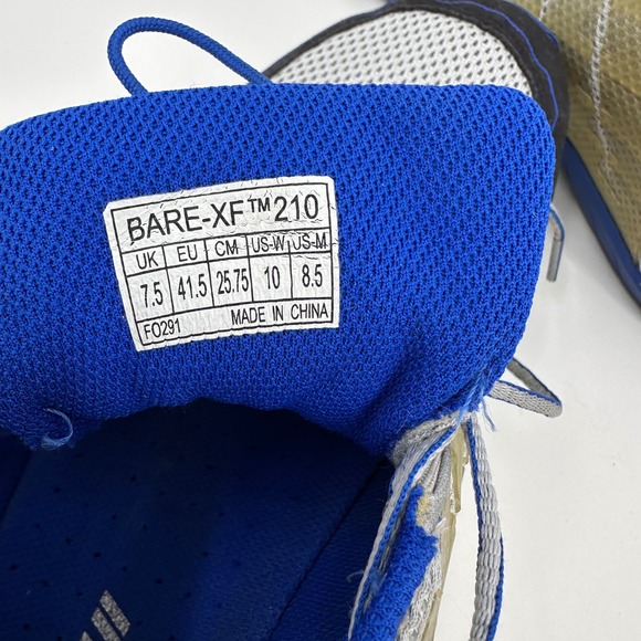 Inov-8 Bare-XF 210 Mens 8.5 Minimalist Barefoot Training Shoes Womens 10 Eu 41.5 - Picture 3 of 16